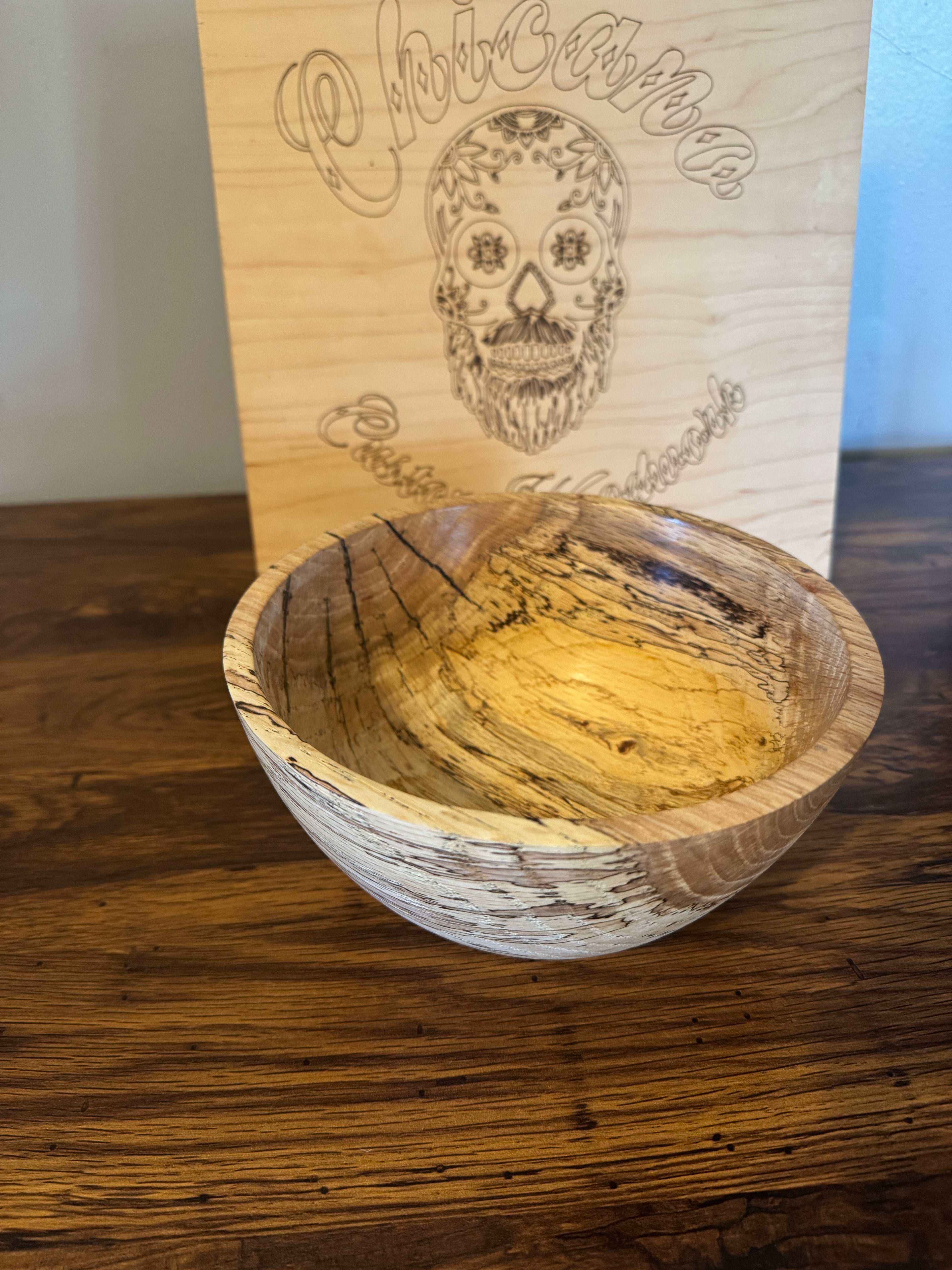 SPALTED OAK